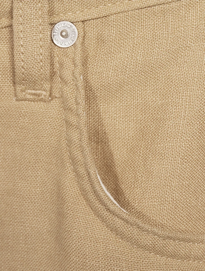 Brynn Linen Drawstring Shorts