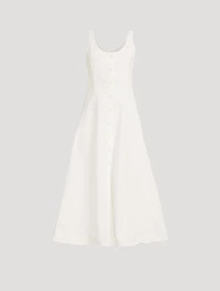 Rosetta Denim Midi Dress