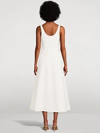 Rosetta Denim Midi Dress