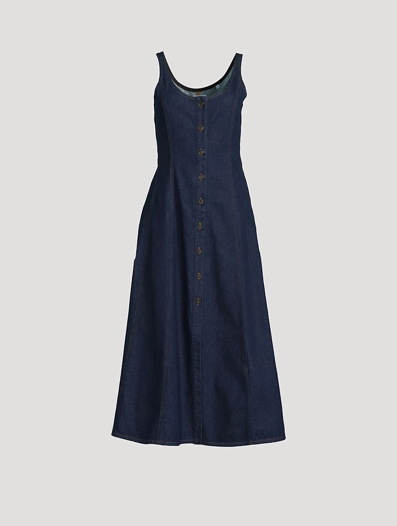COH x Argent Farrow Denim Midi Dress