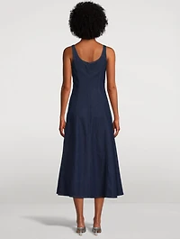 COH x Argent Farrow Denim Midi Dress