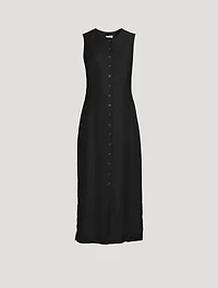 COH x Argent Button Midi Dress