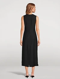COH x Argent Button Midi Dress