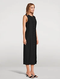 COH x Argent Button Midi Dress