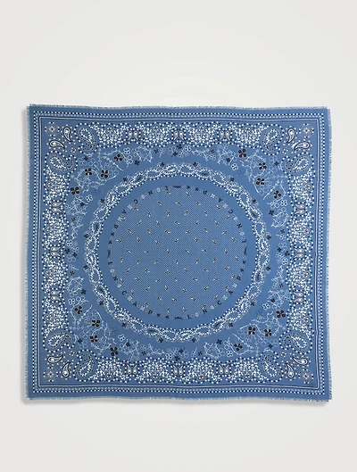 Wool French Bandana Scarf
