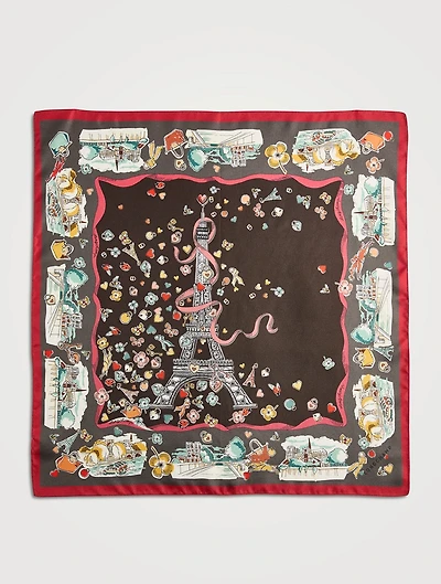 Equestrian Tower Silk Scarf
