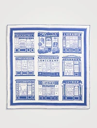 Les Artisans De Paris Silk Scarf
