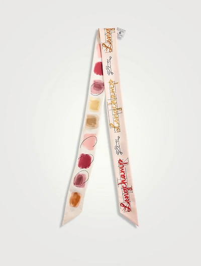 La Palette Longchamp Skinny Scarf