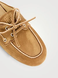Suede Mules