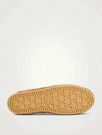 Suede Mules