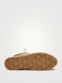 Plume Suede Sneaker Mules