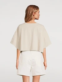 Arli Oversized Cropped T-Shirt