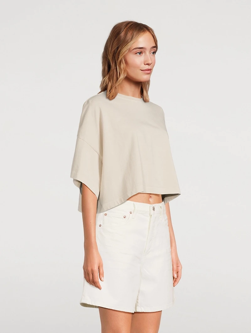 Arli Oversized Cropped T-Shirt