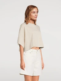 Arli Oversized Cropped T-Shirt