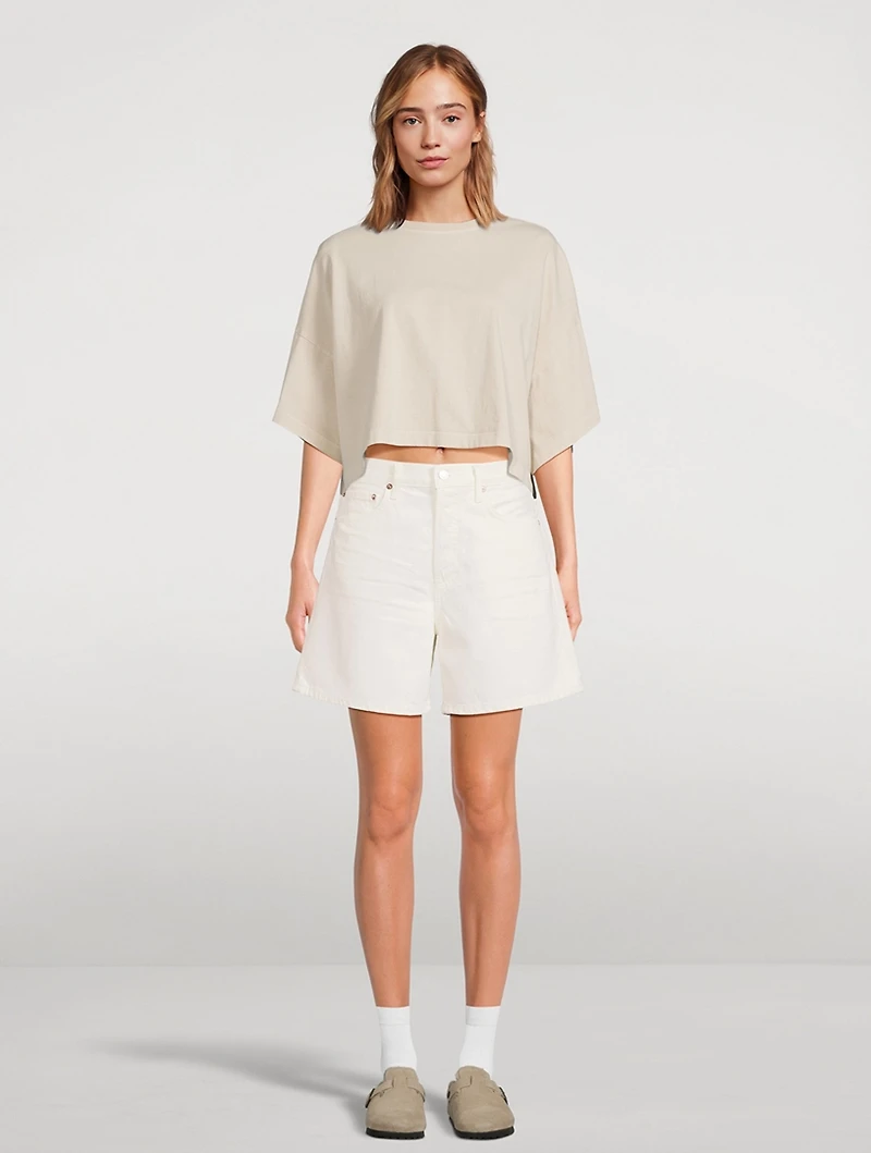 Arli Oversized Cropped T-Shirt