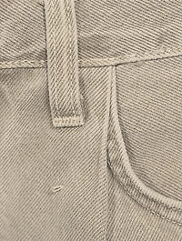 Rhoda Pleated Denim Shorts