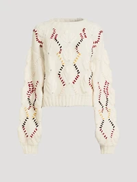 Kiwi Leaf Stitch Sweater