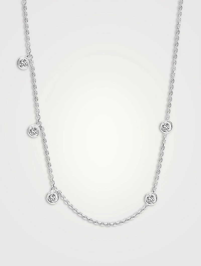 Ivy 18K White Gold Necklace