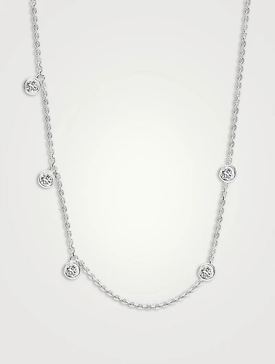 Ivy 18K White Gold Necklace