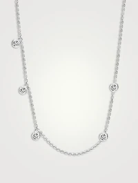 Ivy 18K White Gold Necklace