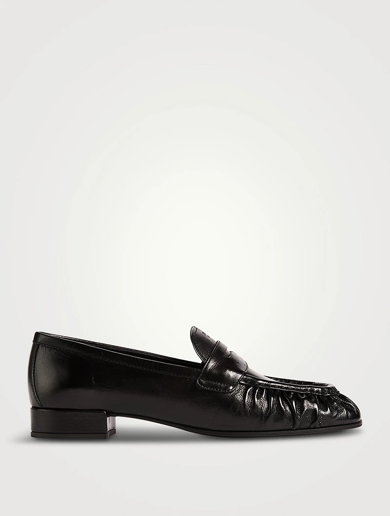 Leather Penny Loafers