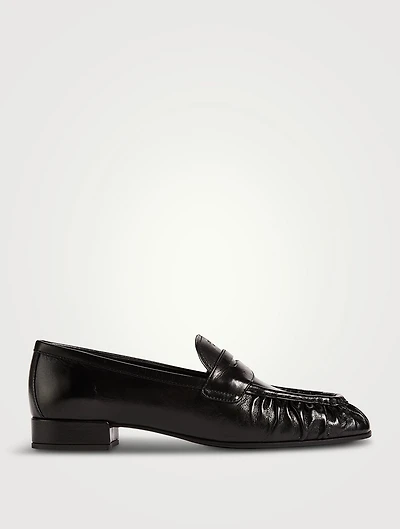 Leather Penny Loafers