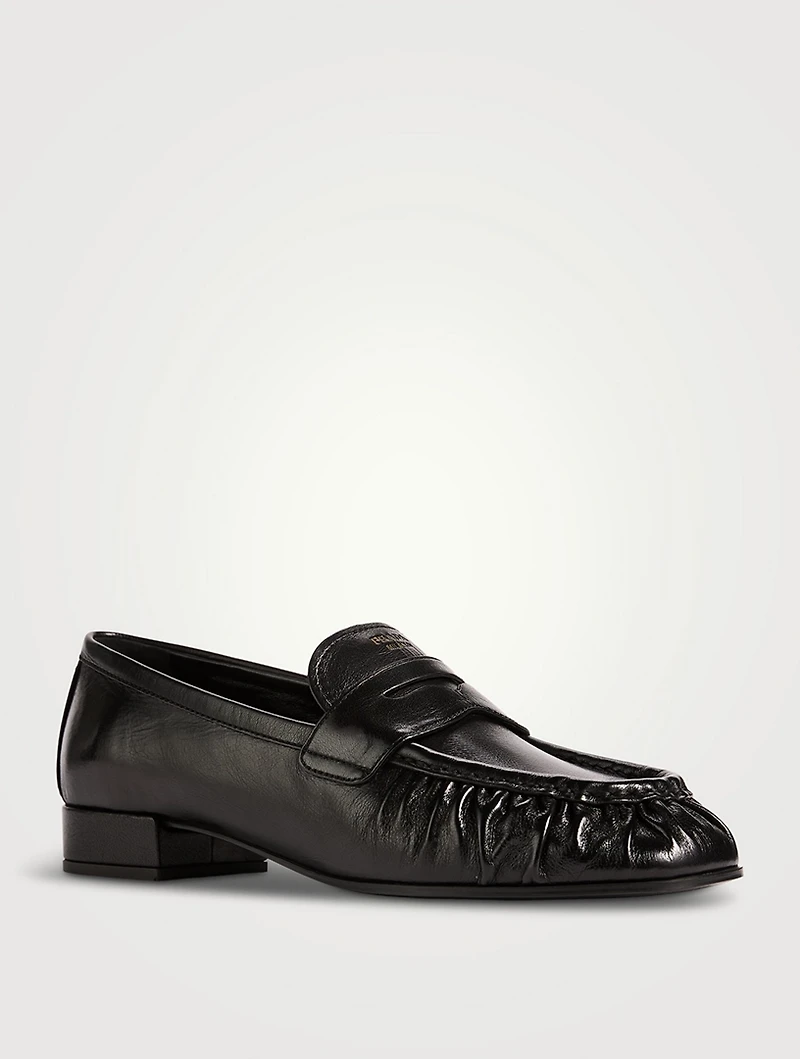 Leather Penny Loafers