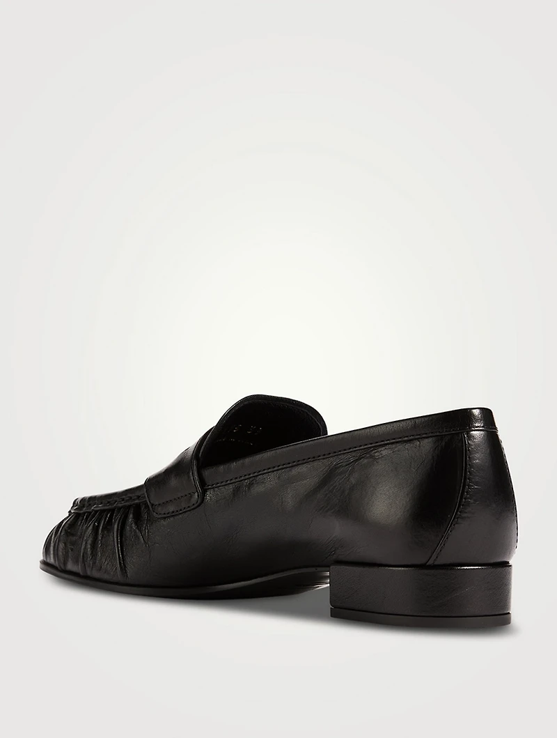 Leather Penny Loafers