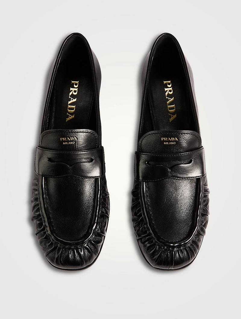 Leather Penny Loafers