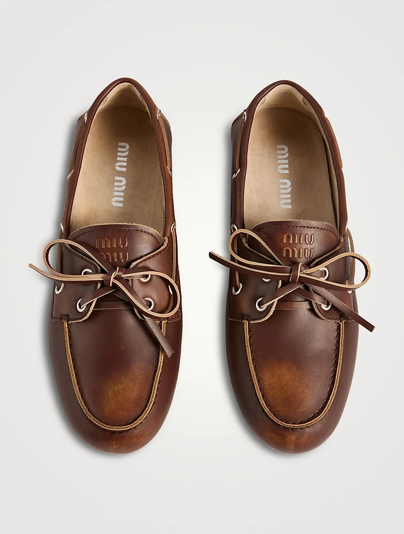 Leather Boat Shoes