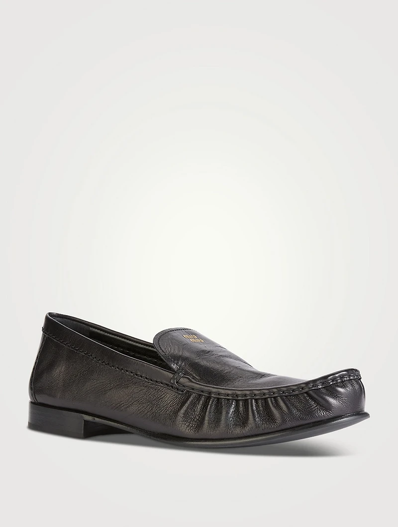 Leather Loafers
