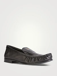 Leather Loafers