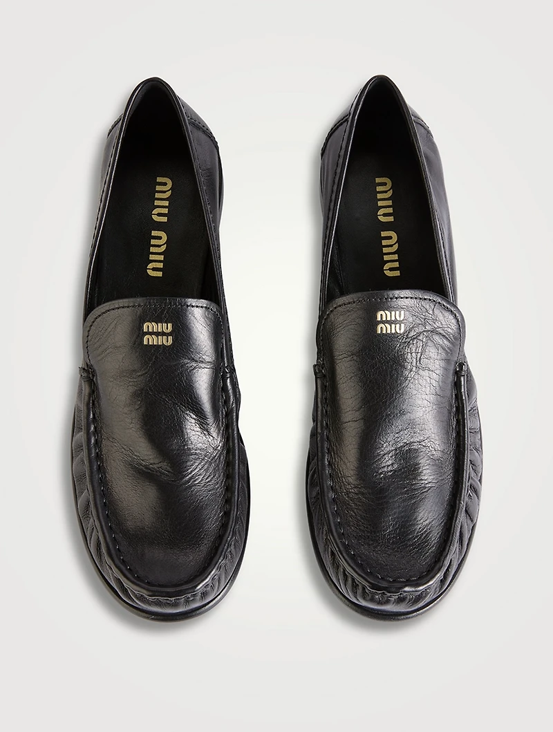 Leather Loafers
