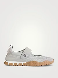 Tyre Technical Fabric Ballet Sneakers