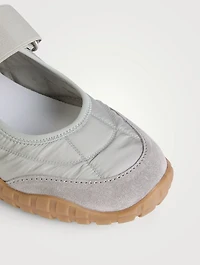Tyre Technical Fabric Ballet Sneakers