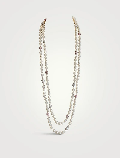 Double Strand Baroque Pearl Necklace