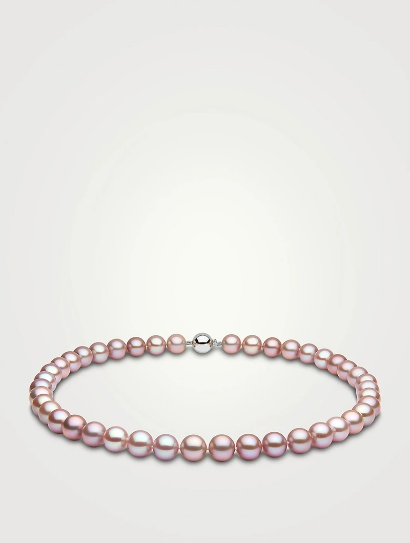 18K Gold Pearl Necklace