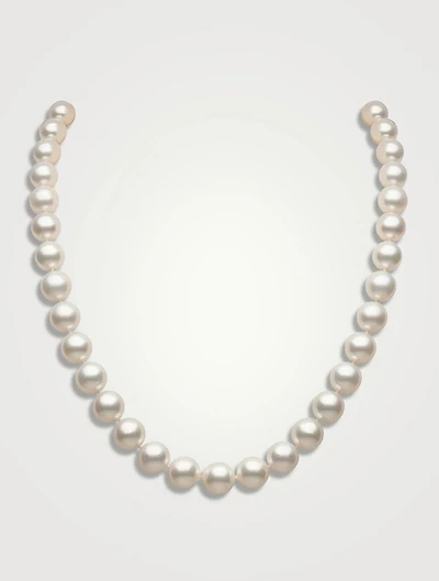 18K White Gold South Sea Pearl Necklace