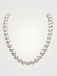 18K White Gold South Sea Pearl Necklace