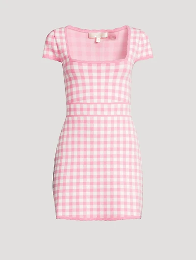 Kellen Mini Dress Gingham Print