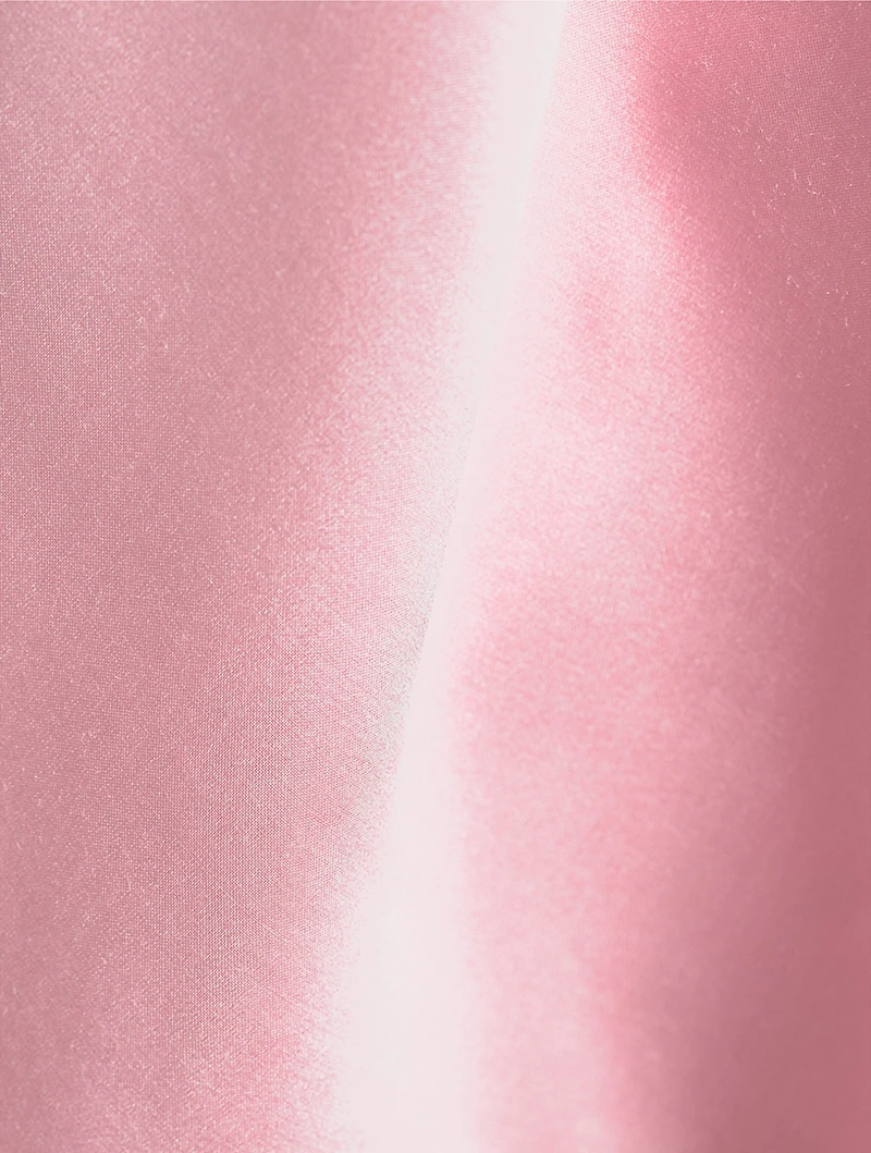 Rivier Silk-Blend Halter Top