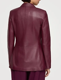 Leather Blazer