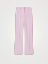 Gates Finesse Crêpe Straight-Leg Trousers