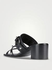 City Leather Mules