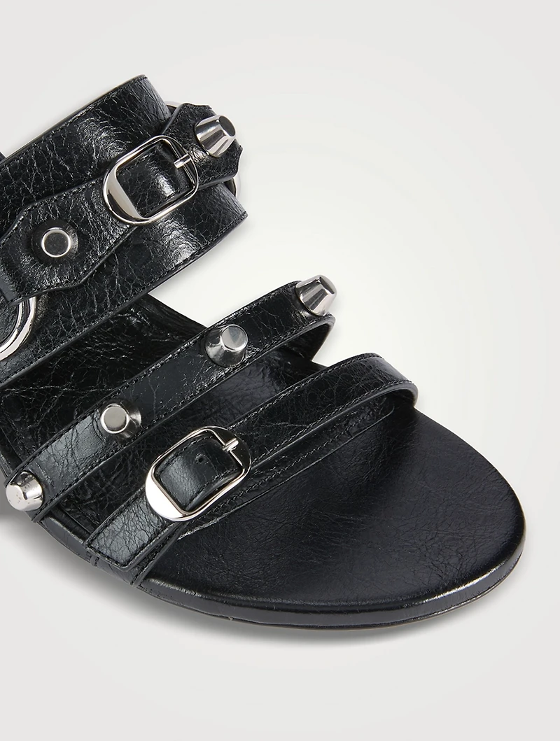City Leather Mules