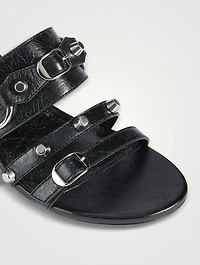 City Leather Mules