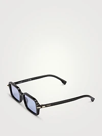 Fendi Selleria Rectangular Sunglasses
