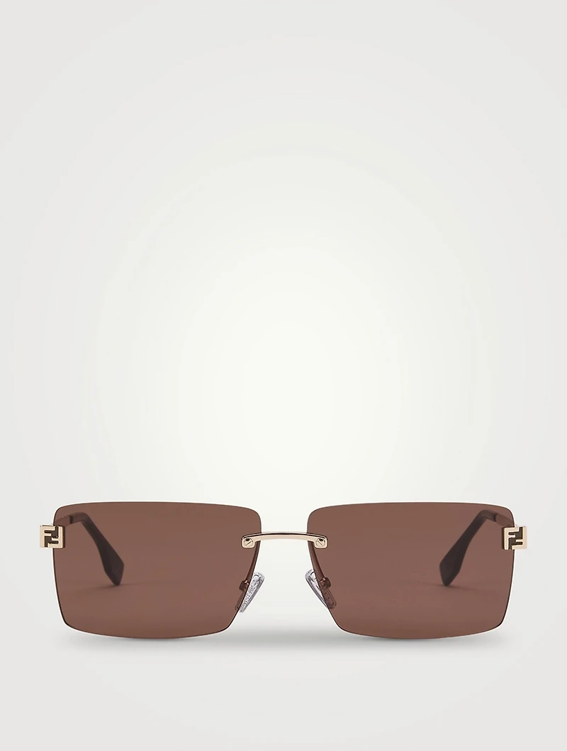 Fendi Sky Rectangular Sunglasses