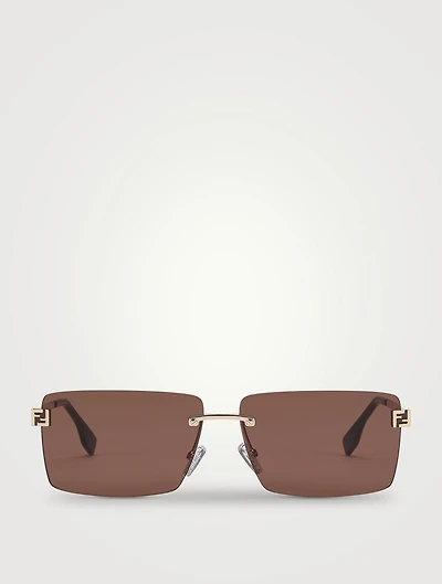Fendi Sky Rectangular Sunglasses