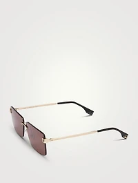 Fendi Sky Rectangular Sunglasses